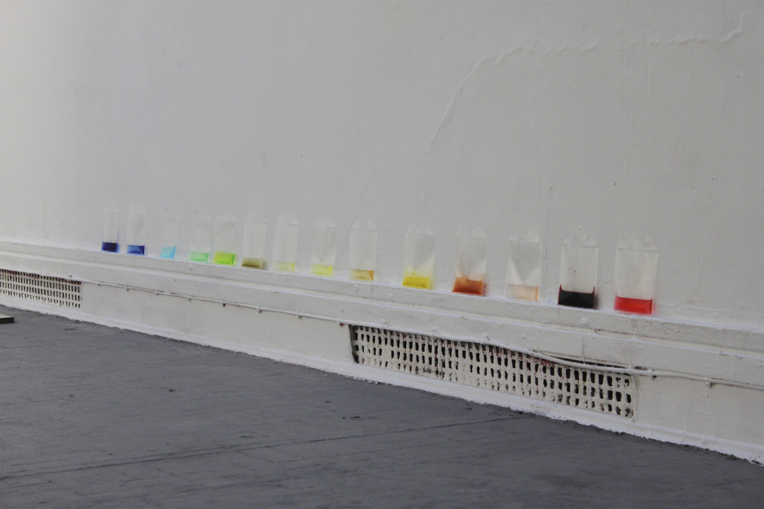 Spectrum of Domestification (Swatches), household detergents and cosmetics, CD sleeves, dimensions misc, 2011